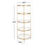 Bibliothèque étagère émaillée H 53 "x l 20"-499367701