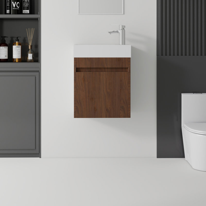 Ensemble de meuble-lavabo flottant