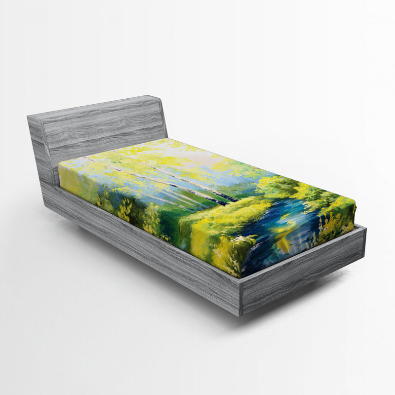 Microfiber Fitted Sheet, Twin Fitted Sheet