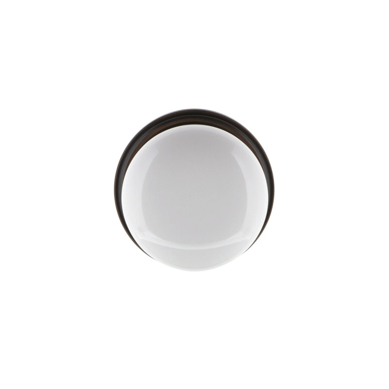 Grandeur Georgetown Rosette Double Dummy with Hyde Park Door Knob, Timeless Bronze