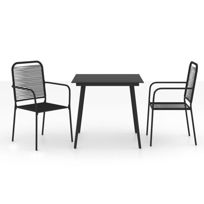 Elisabetta 2 - Person Patio Dining Set with Rectangular Table