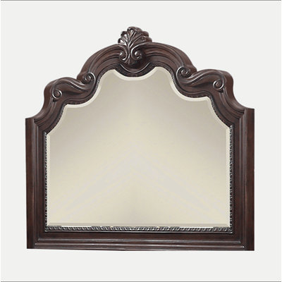 Mohogany Ornate Mirror