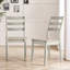 Bhawari 6 - Person Rubberwood Solid Wood Dining Set-1143204014-1143204009