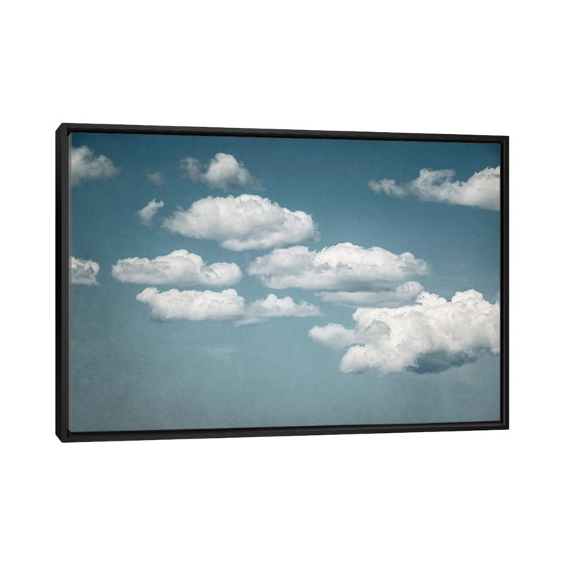 Calm Days III, reproduction de photo sur toile tendue, H 40 po x l 60 po x P 1,5 po, Toile encadrée noire, Pas de tapis
