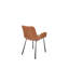 Albert Kuip 19'' H Faux Leather Upholstered Ash Armchair-50489077