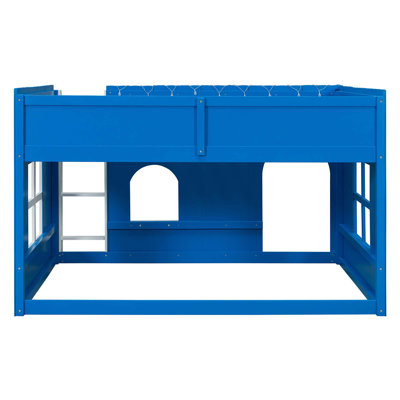 Lit mezzanine avec lumière DEL chaude pour la chambre à coucher