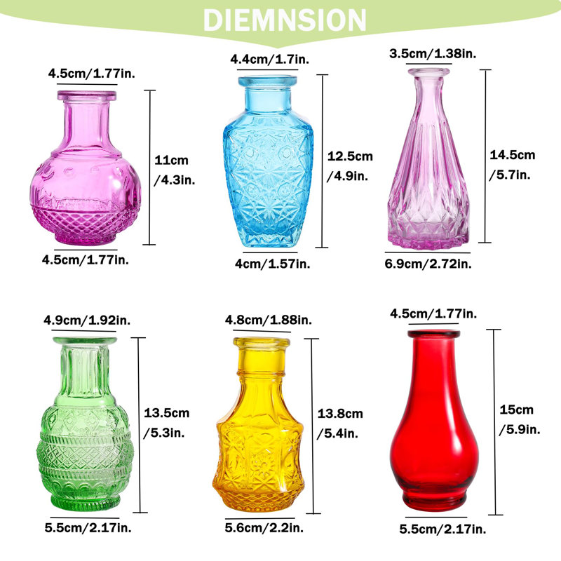 Marcella Glass Table Vase