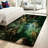 Realistic Nature Scene Rug, Forest River Area, Crystal Clear Water Floor Mat, Durable Non-Slip Carpet for Living Room, Bedroom, Outdoor Decor, Home and Accessories-129222754