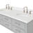 Macmullin 61'' Double Bathroom Vanity with White Quartz Top-1444633701-1444633698