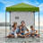 6 Ft. W x 4 Ft. D Outdoor Pop Up Metal Canopy Portable Instant Tent with Adjustable Sunwall-110565000