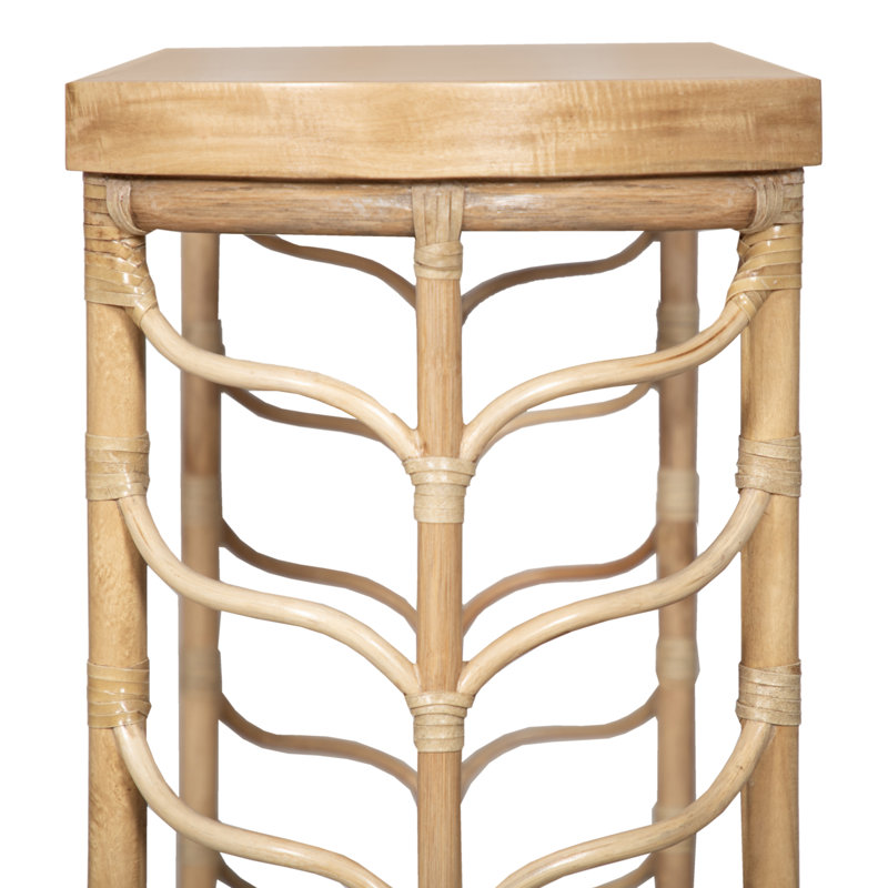 60 in. Solid Wood Console Table, Natural