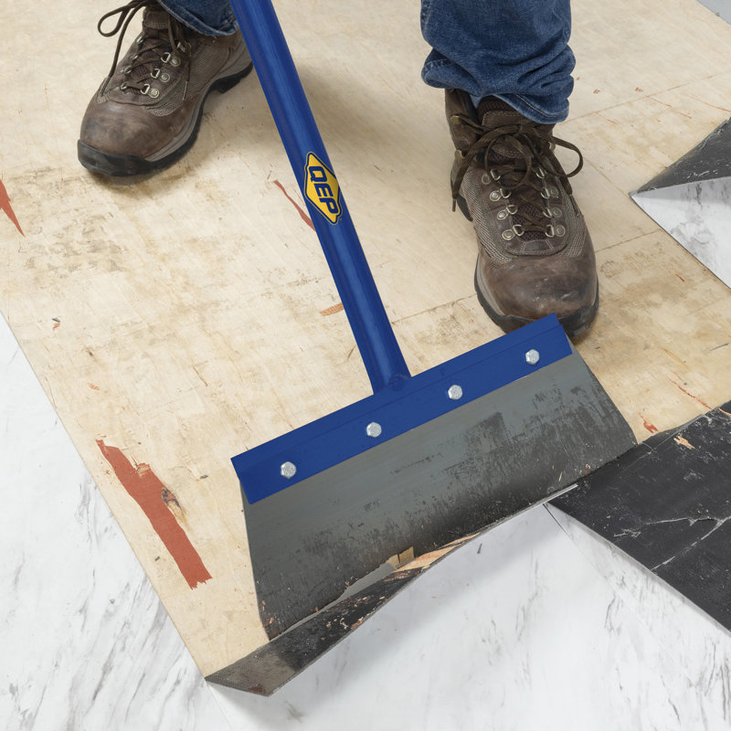 Grattoir et décapant de plancher de 14 po de largeur QPE