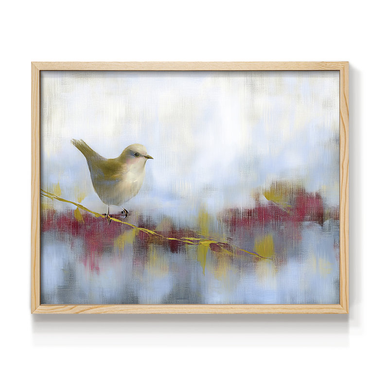 Chirstmas Art-CDXCVI -Framed Print - Restickable, H 8 po x l 10 po, Naturel