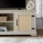 Rattan TV Stand Console Table for TVs up to 70 Inches