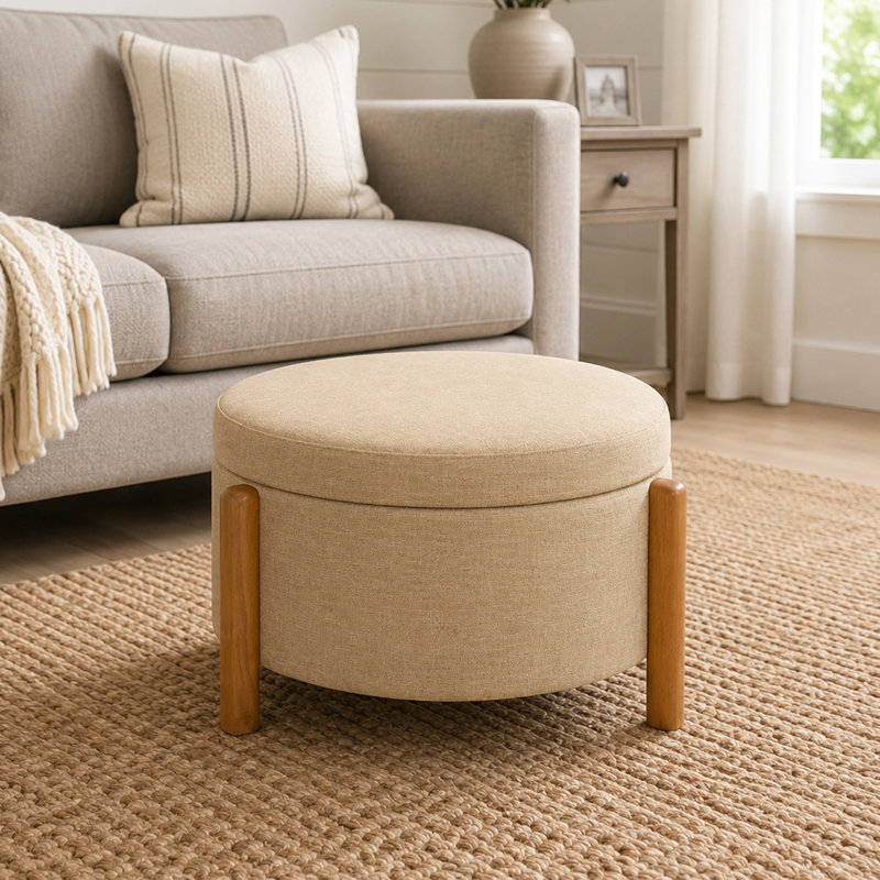 Table basse Arden, Tissu tan