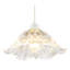 10 cm H Round Glass Pendant Shade ( No Direct Attachment Method ) in Clear