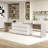 Modern Extendable L-Shaped Desk With 6 Storage Drawers-1858732630