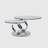 Orion Swivel Glass Coffee Table