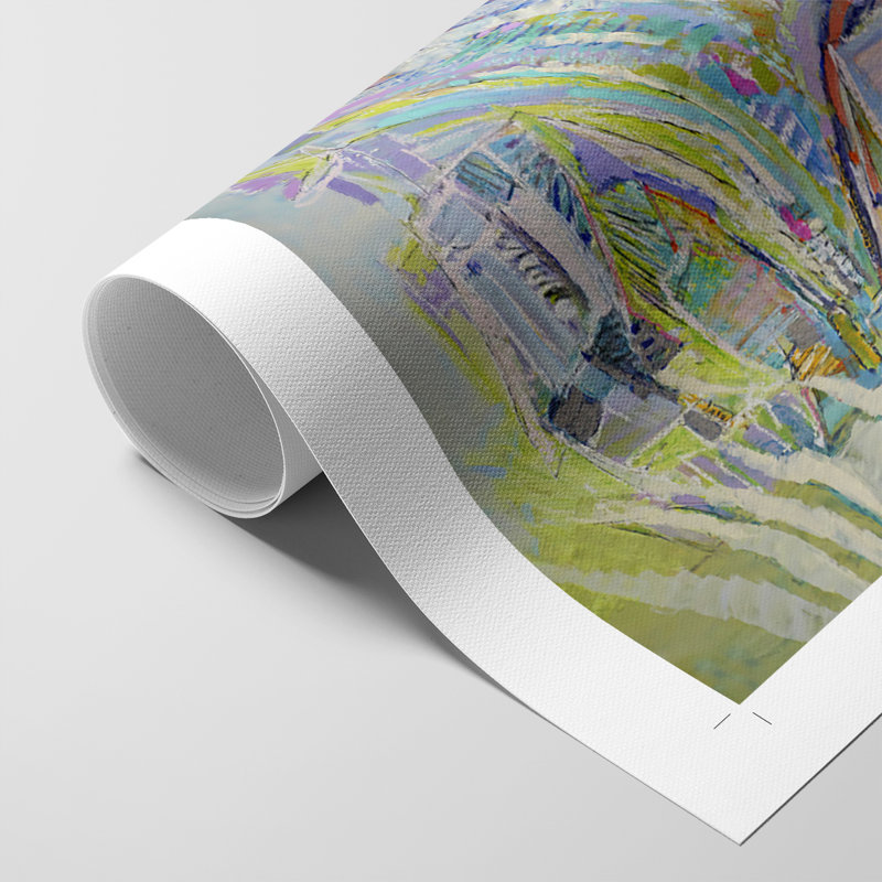 «Gathering up the Goddess II», impression sur toile seulement - non encadrée, H 18 po x l 12 po
