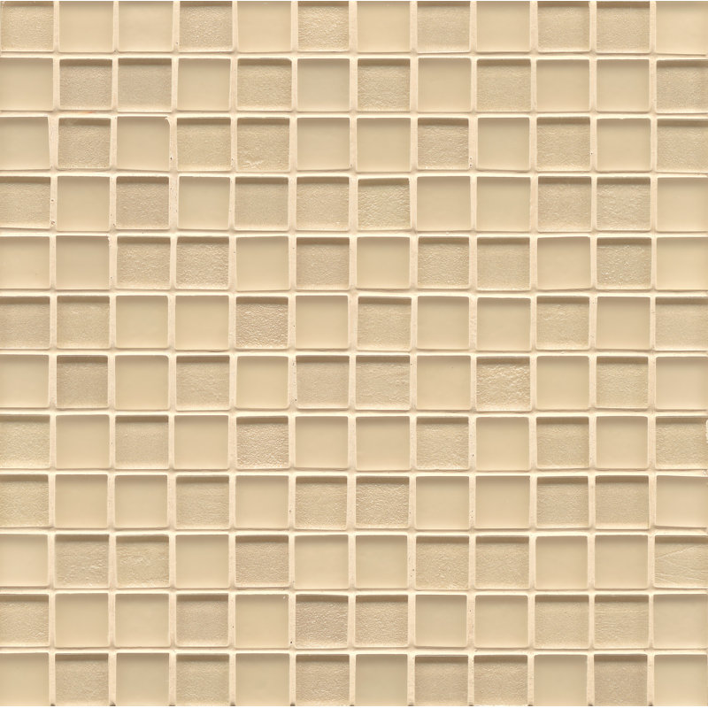 Manhattan 1 in. x 1 in. Grid Tile, Blonde