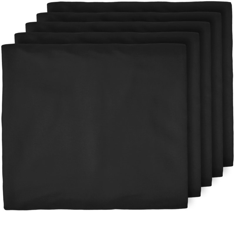 Drap-housse en microfibre de qualité supérieure ultra doux, Drap-housse de taille très grand, Noir