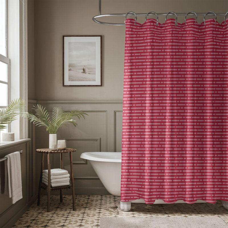 Pure Shapes - Rideau de douche Premium_0152, H 74 po x l 71 po