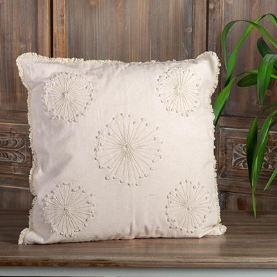 Coussin 18 "x 18" avec broderie