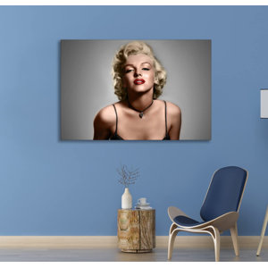 Marilyn Monroe On Canvas Painting