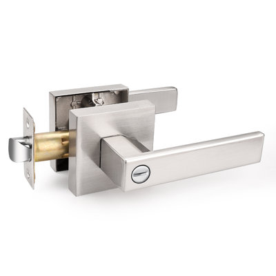 Door Lever with Rosette Heavy Duty Solid Levers