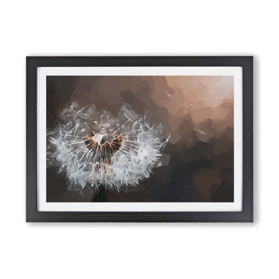 Floating Dandelion Seeds - Framed Print