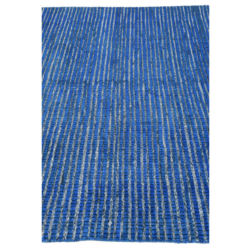 Tapis bleu 8 x 10 Pham