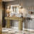 Modern Side Table,Compact Console Table,Sofa Table