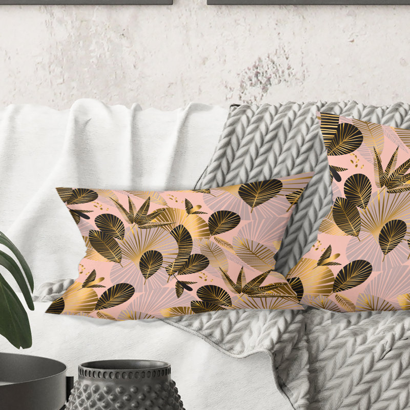 Coussin Golden Foliage III