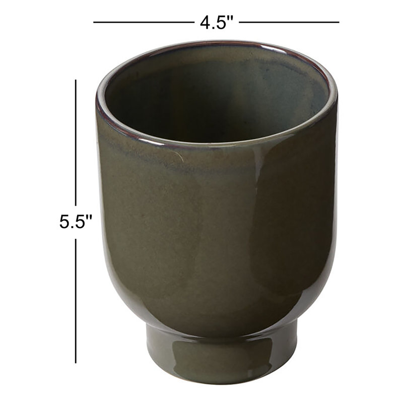 Fischer Pot, H 5,5 po x l 4,5 po x P 4,5 po