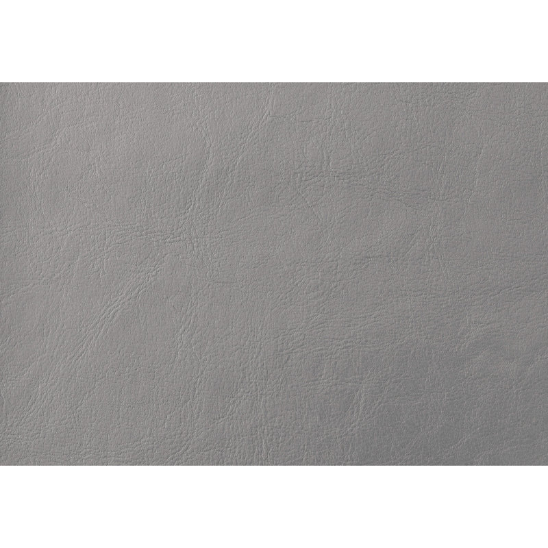 Upholstered Grey Faux Leather Twin Bed, Adding A Touch Of Class To Bedrooms Bedroom Bed With Soft Upholstery And Platform Design