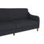 2 Seater Linen Blend Sofa-1242690218