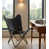 Fauteuil papillon noir