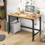 Alyxandra Metal Base Computer Desk-720573786