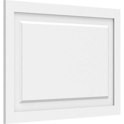 Panneau mural Harrison 3D en blanc