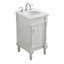 Ensemble de meuble-lavabo simple 19 po avec plateau en marbre Caitlin-382749935-298627407