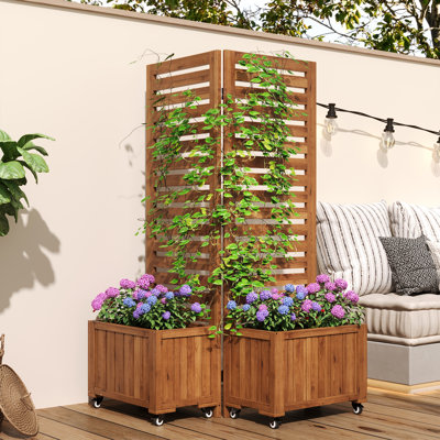 Wood Planter Box