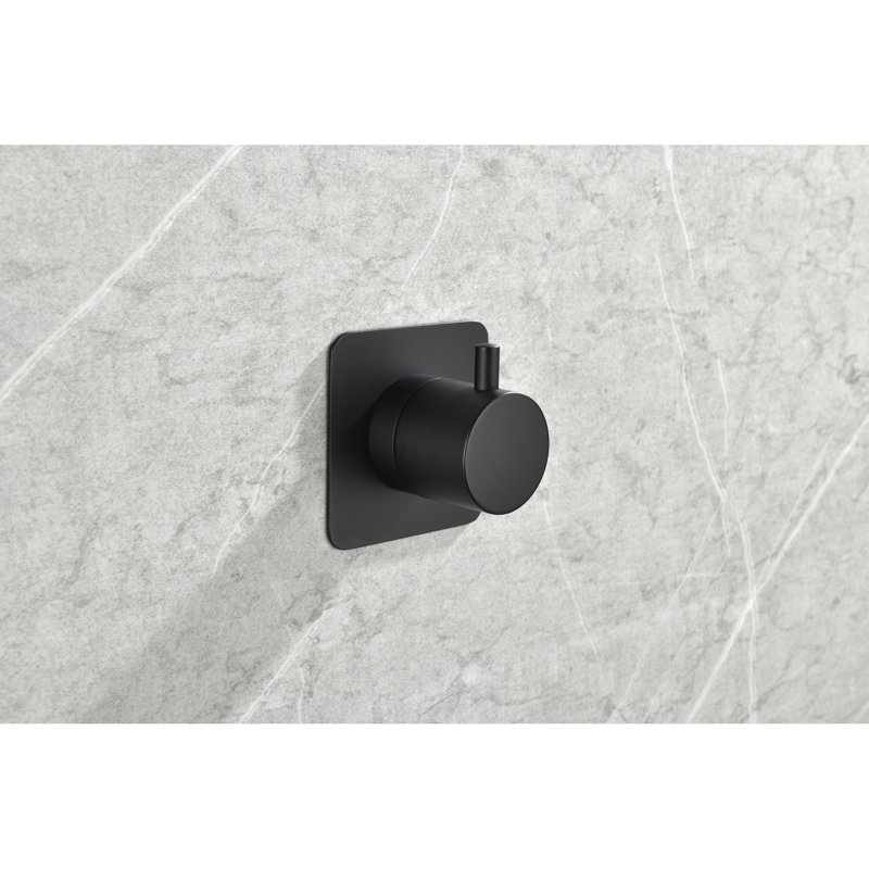 Valve de contrôle de volume et de débit 3/4 po - Poignée réglable en laiton pour douche