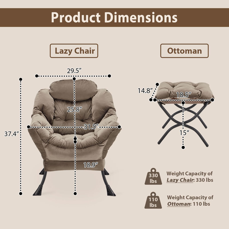 Méridienne Comfy, Gris foncé