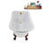 58" Streamlin Clawfoot Tub,Tray,Drain, Clawfeet-101628930-102219863