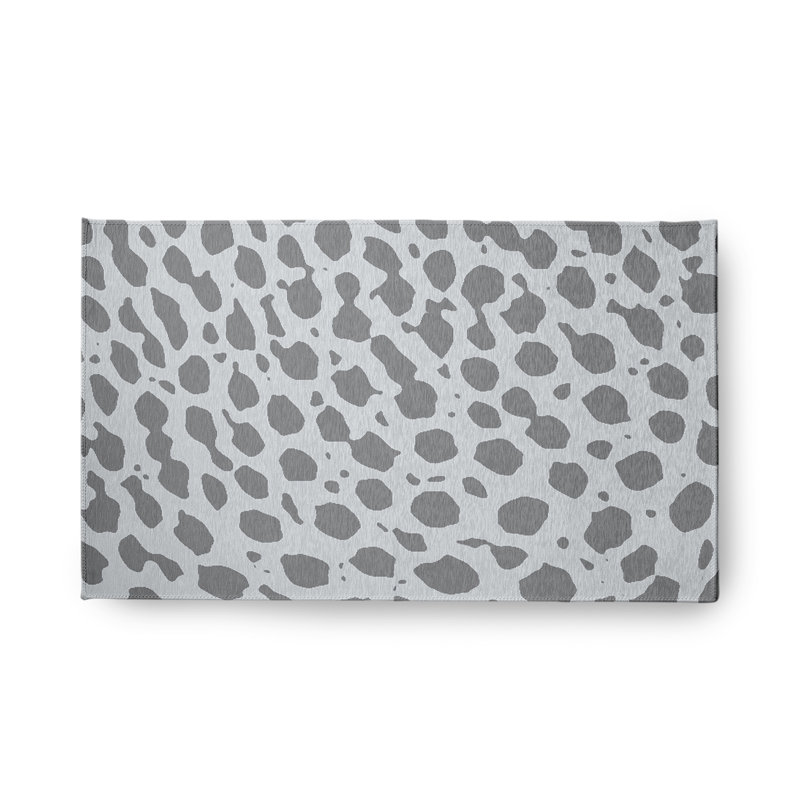 Kolbyn Chenille Animal Print Indoor / Outdoor Rug, Rectangle 1'6" x 2'6"