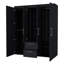 Armoire tout-en-un 2 portes avec rangement central Boyden