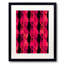 Silhouette In Magenta Print by Leonard Askowitz