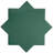 Seville 7 X 7 In. Matte Porcelain Star Wall And Floor Tile (5.31 Sq Ft/Case) - 34 Pack-109928310