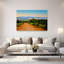 Somewhere In Utah Abstract Contemporary Landscape Nature Wall Art Print 1 Piece Wrapped Canvas Wall Art-1292096149