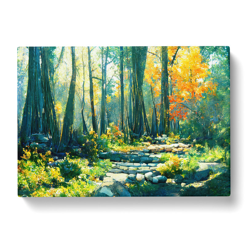 Countryside Forest - Wrapped Canvas Print, 40cm H x 60cm W x 3cm D